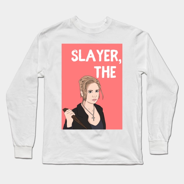 Slayer comma The Long Sleeve T-Shirt by likeapeach